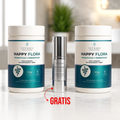 Dúo Happy Flora probióticos y prebióticos + GRATIS mascarilla oxigenante con carbón